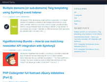 Tablet Screenshot of ahmed-samy.com